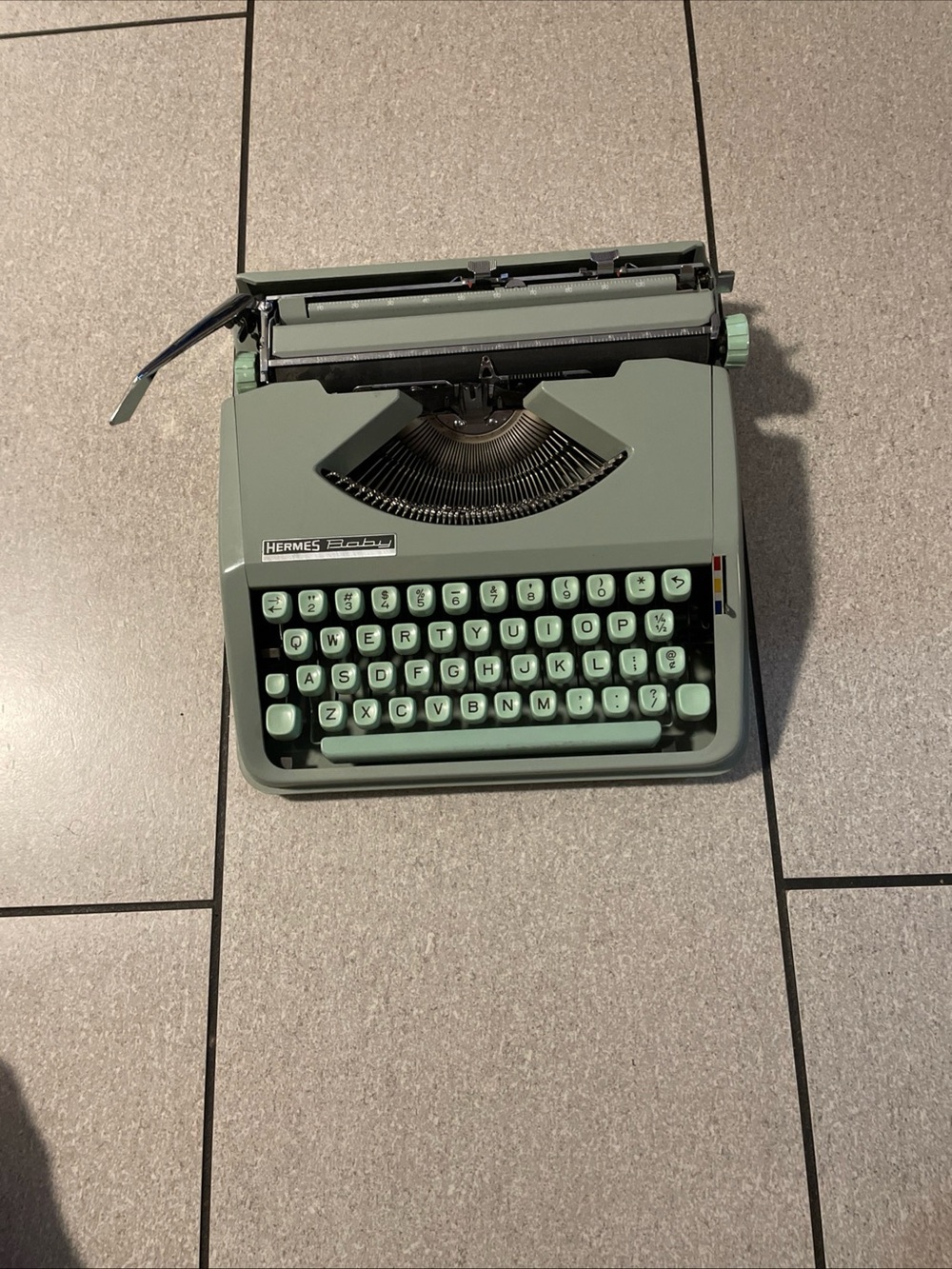 Vintage baby Hermes Typewriter tested made in Germany